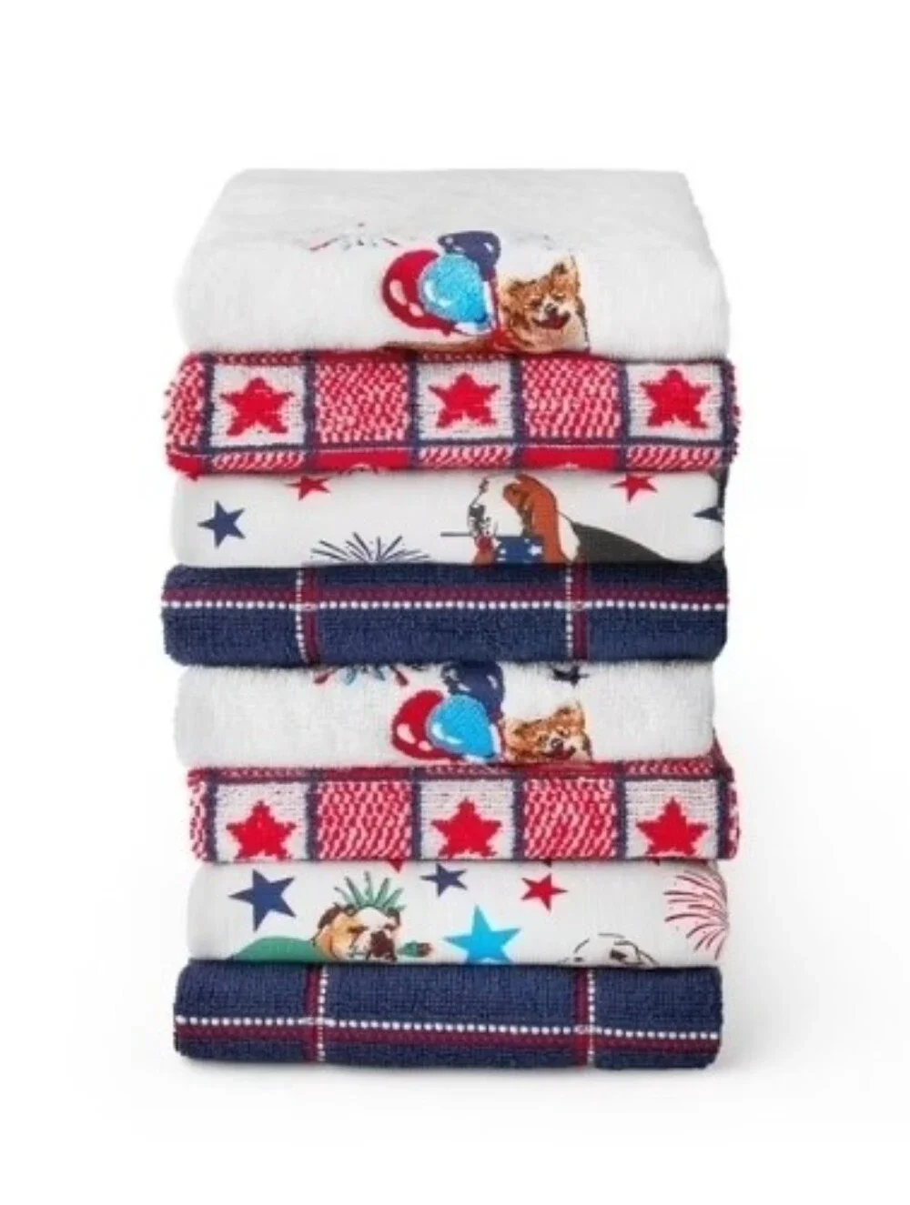 Americana Kitchen Towel Set, 8-Pack